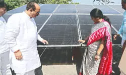 CM drives Delhi forward with solar, fire station and more...