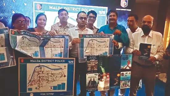 Malda Police launch ‘treasure hunt’   to boost cyber awareness during Puja