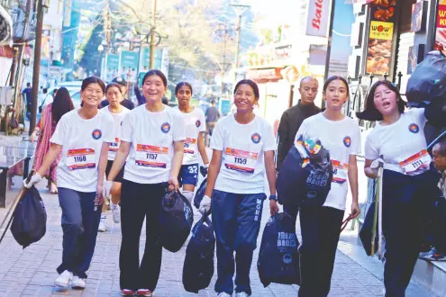 India’s first Women’s Plogging Championship held in Darjeeling