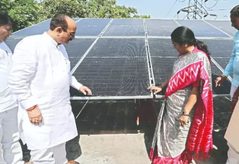 CM drives Delhi forward with solar, fire station and more...