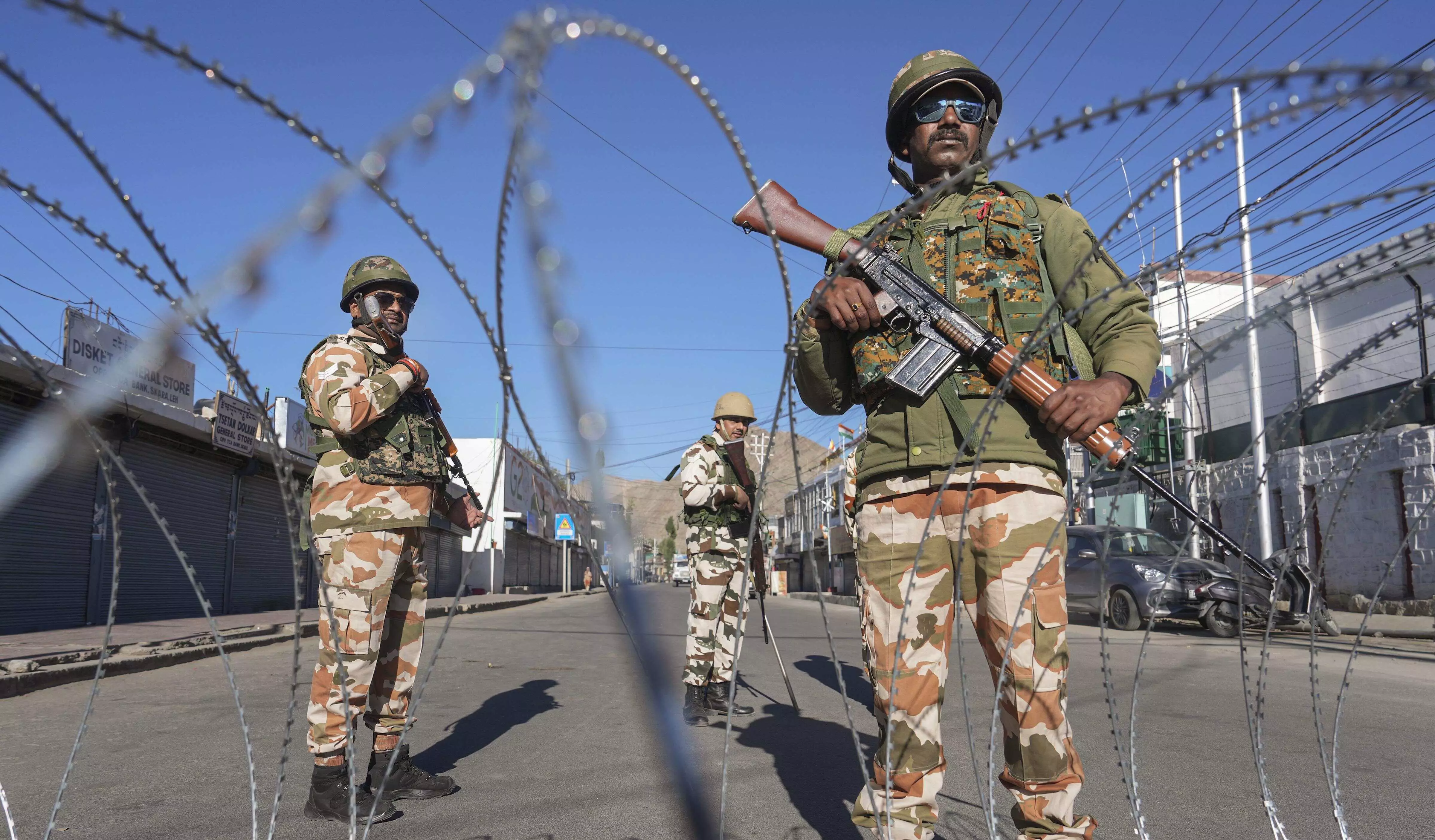 Curfew remains in force in Leh, patrolling intensified amid uneasy calm after Wangchuk’s arrest