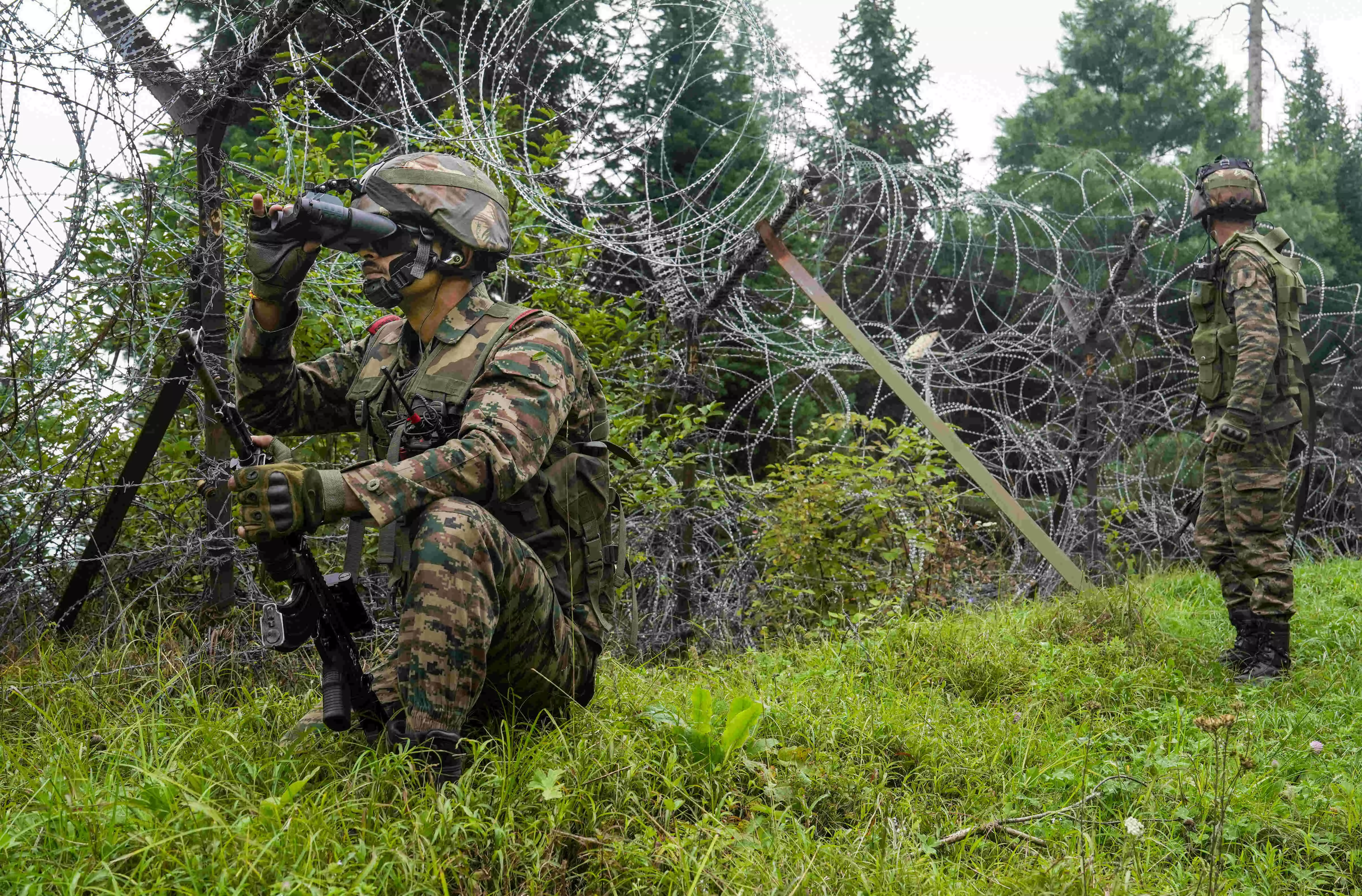 Terrorists waiting at LoC launch pads, security on high alert, says BSF IG