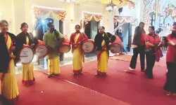 Determination: All-women dhaki troupe   beats to the rhythm of ‘Shakti’ in Darjeeling