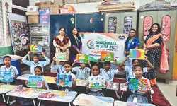 NDMC, ITC WOW hold waste segregation drive for students NDMC, ITC WOW hold waste segregation drive for students