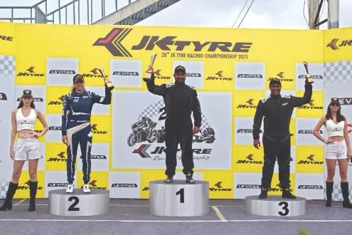 Young turks & Mira Erda shine in JK racing