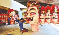 From bamboo to ashes: The lives of Delhi’s Ravana artisans From bamboo to ashes: The lives of Delhi’s Ravana artisans