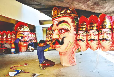 From bamboo to ashes: The lives of Delhi’s Ravana artisans