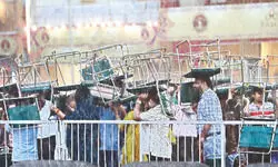 Delhi receives rain on Dussehra