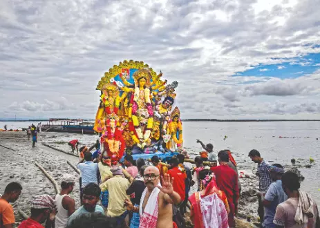 India celebrates Dussehra, rain plays spoilsport at some places