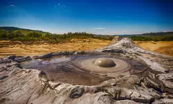 Indias only Mud Volcano erupts after 20-years in Andamans Indias only Mud Volcano erupts after 20-years in Andamans