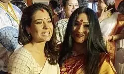 Celebrities bask in the spirit of Durga Puja Celebrities bask in the spirit of Durga Puja