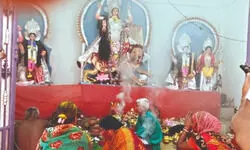 Raiganj’s Khadimpur marks 350-yr-old Balai Chandi Puja Raiganj’s Khadimpur marks 350-yr-old Balai Chandi Puja