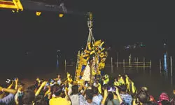 Rain alert: Dists tighten safety measures for idol immersion Rain alert: Dists tighten safety measures for idol immersion