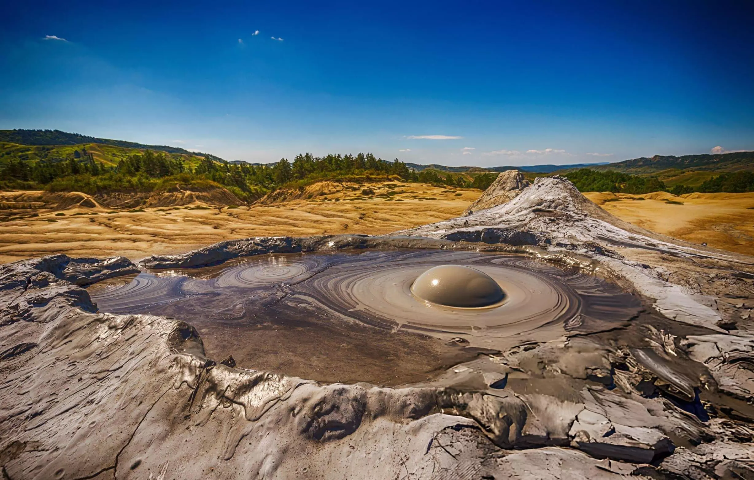 Indias only Mud Volcano erupts after 20-years in Andamans