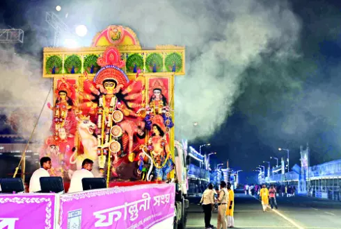Nearly 3K cops to be deployed in & around Red Road for Puja Carnival