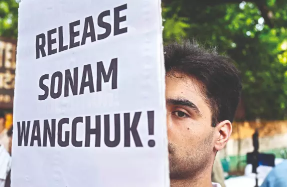Ready to stay in jail till judicial inquiry ordered: Wangchuk