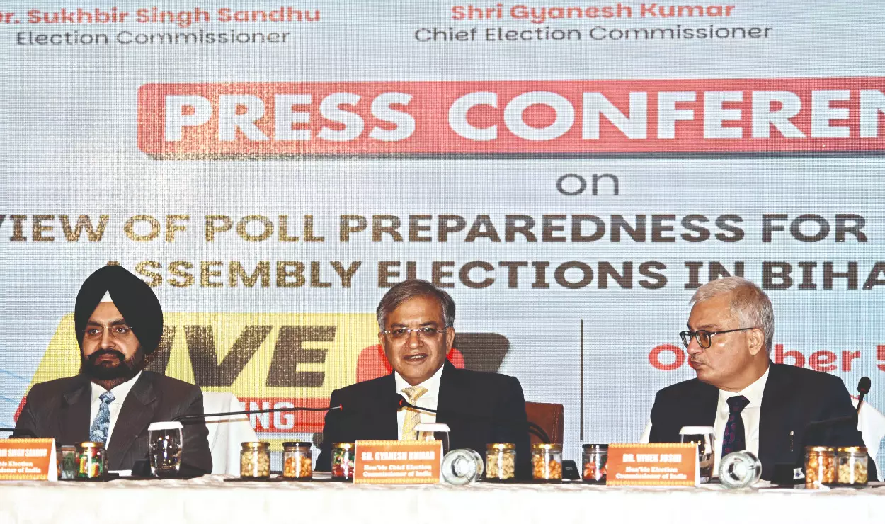 Bihar polls before Nov 22, SIR in accordance with law: CEC