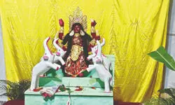 Royal era’s Mahalakshmi Puja held at Cooch Behar’s Kathamiya Temple Royal era’s Mahalakshmi Puja held at Cooch Behar’s Kathamiya Temple