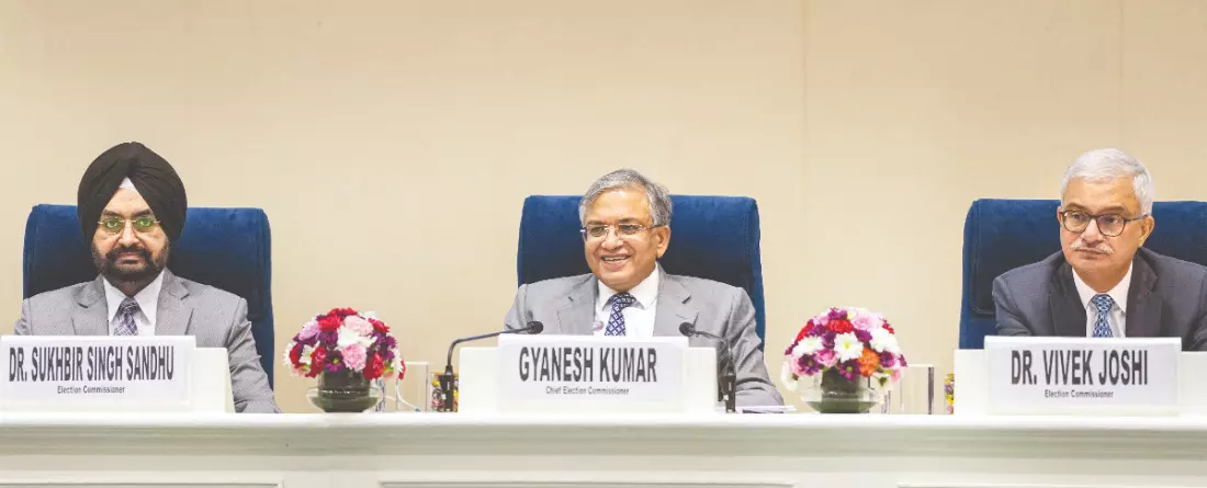 Polls in Bihar on Nov 6, 11; counting on Nov 14