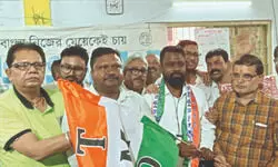 Alipurduar: BJP leader Rahul Lohar joins Trinamool Congress Alipurduar: BJP leader Rahul Lohar joins Trinamool Congress