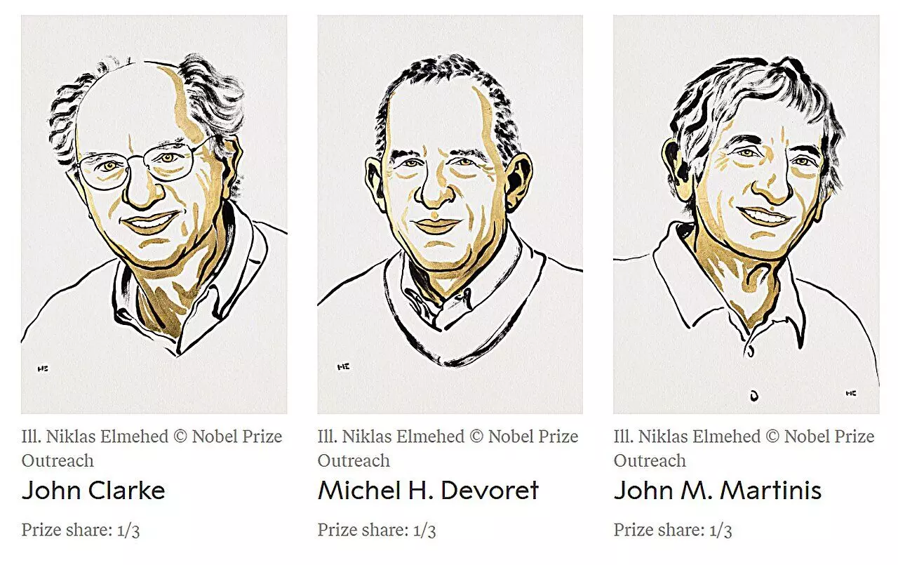 Nobel Prize for physics goes to 3 scientists for discoveries in quantum mechanical tunnelling