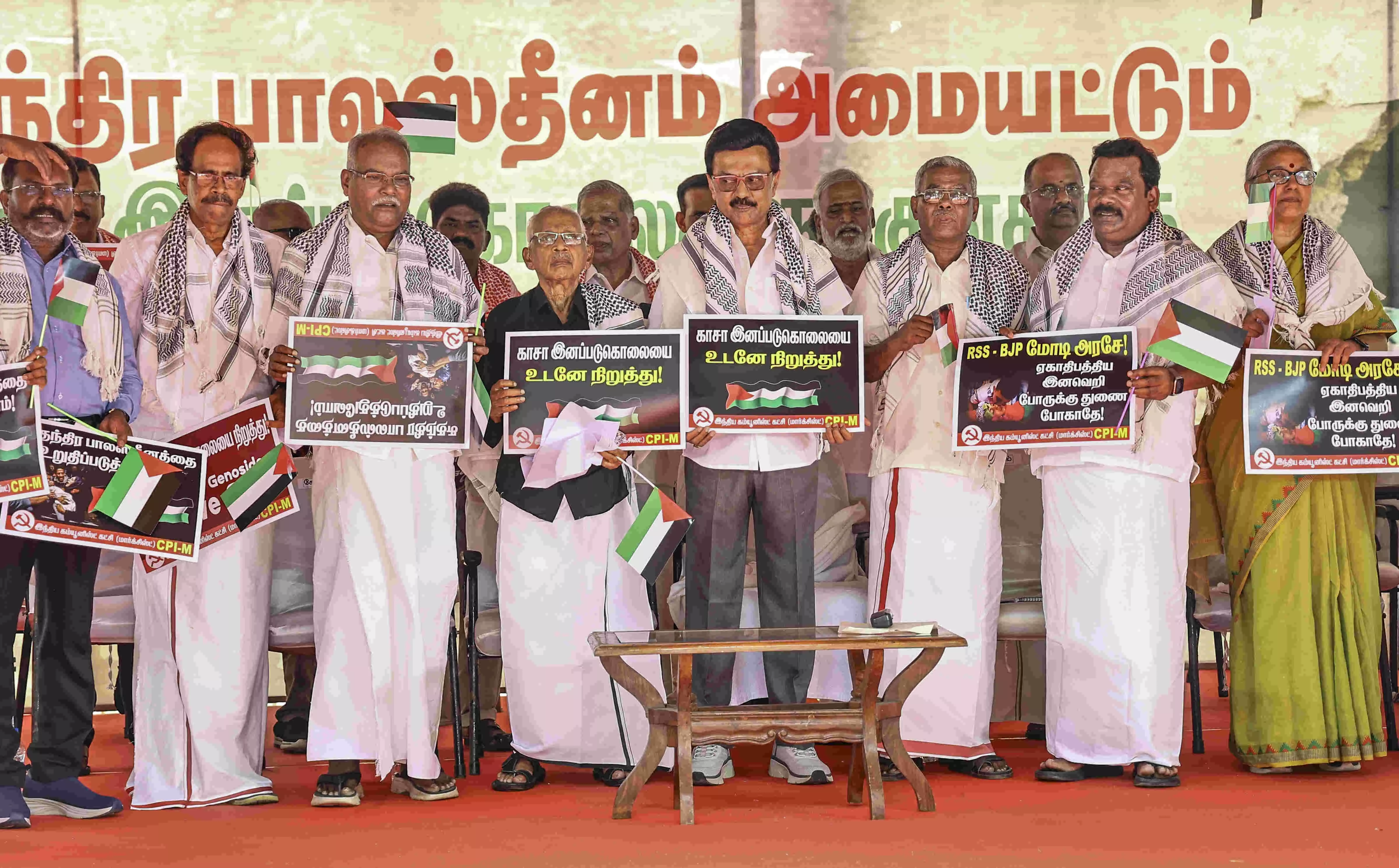 India should put pressure on Israel to stop genocide in Gaza: CM Stalin