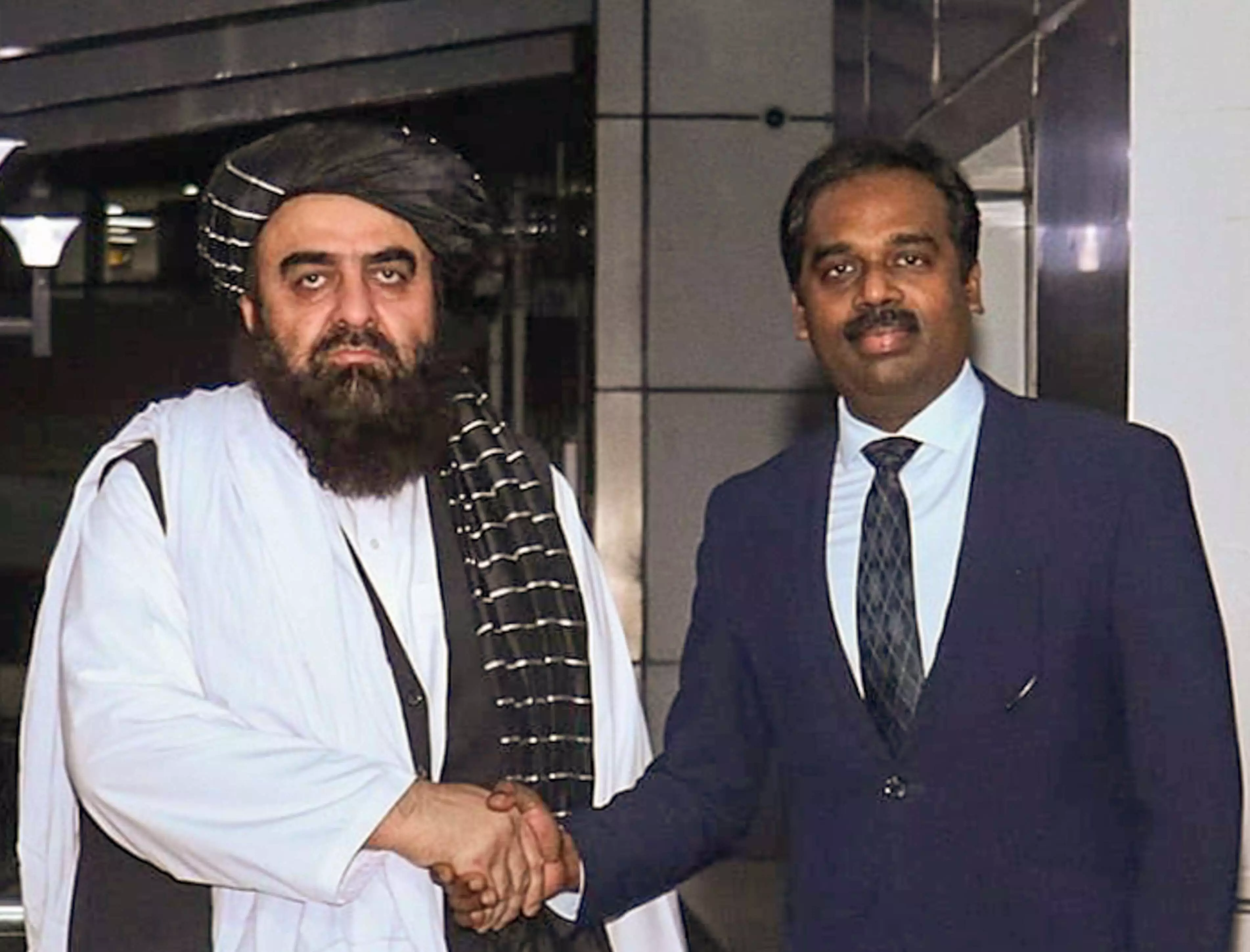 Afghan Foreign Minister Mawlawi Amir Khan Muttaqi arrives in India Afghan Foreign Minister Mawlawi Amir Khan Muttaqi arrives in India