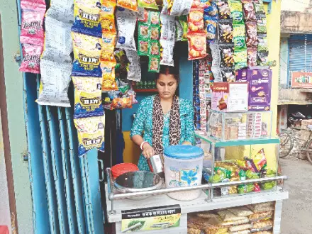 Couple among 26,000 terminated now operate a roadside snack stall Couple among 26,000 terminated now operate a roadside snack stall
