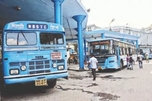 NBSTC runs special buses to help tourists reach Kolkata NBSTC runs special buses to help tourists reach Kolkata