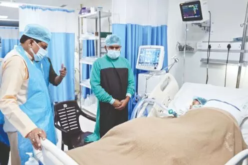 MP CM Mohan Yadav reviews condition of kids undergoing treatment in Nagpur MP CM Mohan Yadav reviews condition of kids undergoing treatment in Nagpur