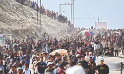 Israel says ceasefire takes effect in Gaza, raising hopes for ending war