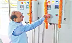 L-G launches mist guns in Dwarka to fight pollution