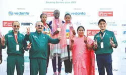 CM Gupta hails rising women participation at half marathon