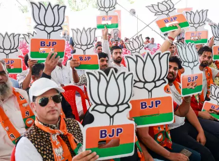 BJP names 3 candidates for polls to 4 Rajya Sabha seats in J-K