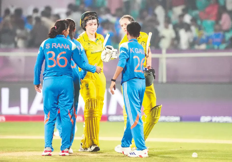 Healy’s wonderful hundred powers Australia to 3-wicket win over India