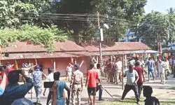 Tensions escalate outside BJP office in Tufanganj over police stn siege programme