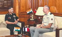Army chiefs of India & France meet, hold discussions on range of subjects