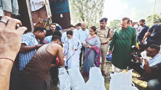 Mamata promises High School for forest-encircled Kherkata Village Mamata promises High School for forest-encircled Kherkata Village
