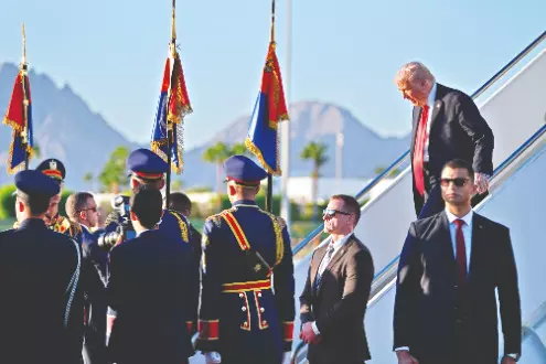 Trump urges Israel to seize chance for peace ahead of Egypt summit Trump urges Israel to seize chance for peace ahead of Egypt summit