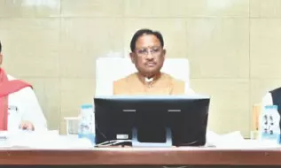 CM Sai issues stern directives on law & order, narcotics control and road safety