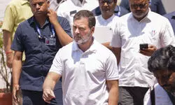 Rahul Gandhi meets family of Haryana IPS officer Puran Kumar