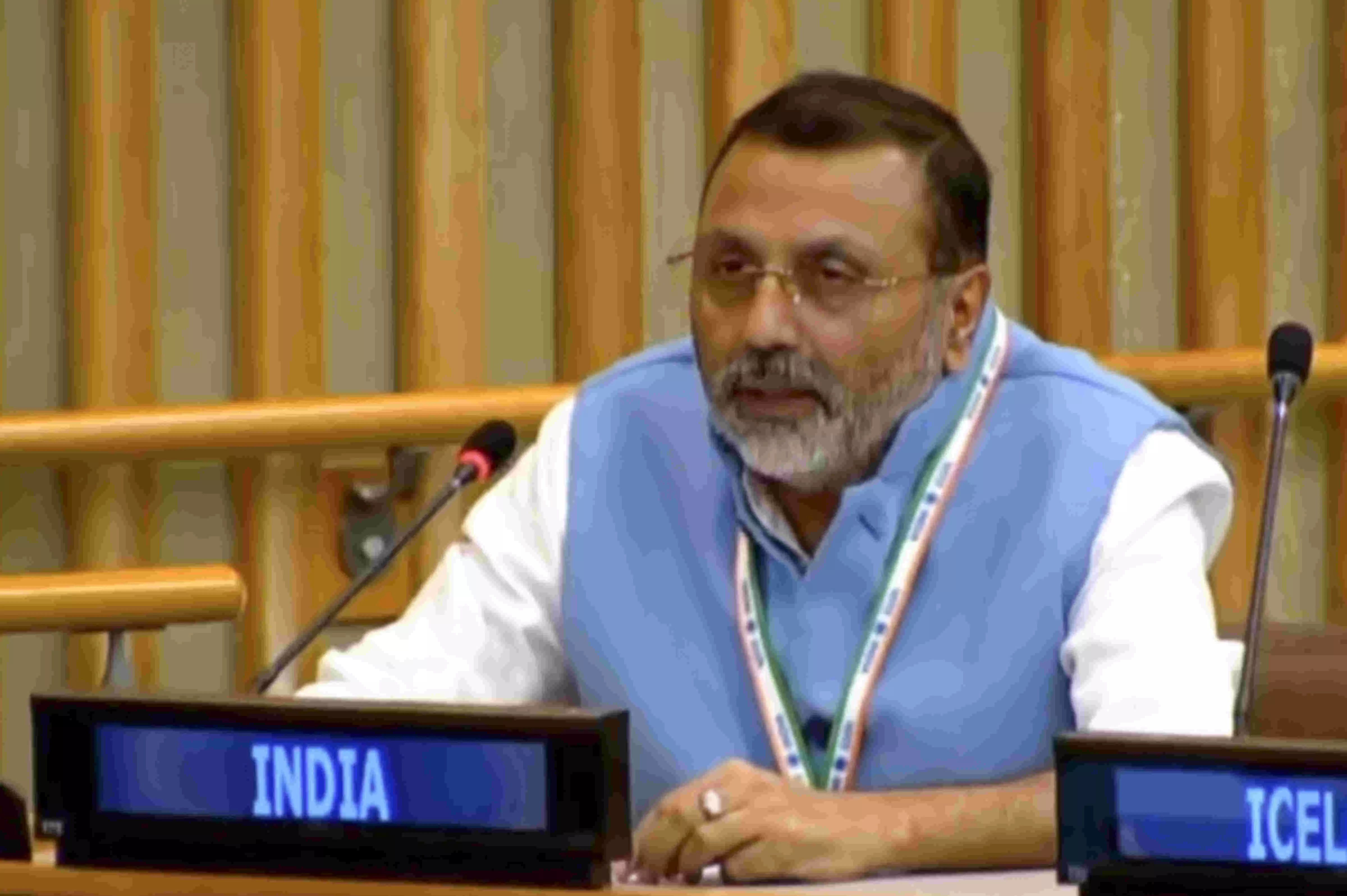 At UNGA, Nishikant Dubey slams Pakistan over child rights violations At UNGA, Nishikant Dubey slams Pakistan over child rights violations