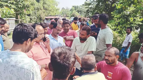 Residents halt dam repair work over ‘use of substandard materials’ Residents halt dam repair work over ‘use of substandard materials’