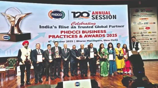 IRCTC wins PHDCCI Award IRCTC wins PHDCCI Award