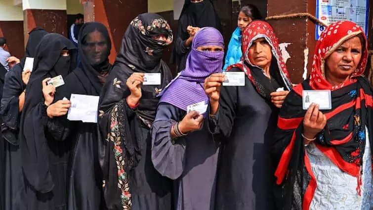 Bihar polls: Amid protests, EC defends move to verify identity of burqa-clad women during voting Bihar polls: Amid protests, EC defends move to verify identity of burqa-clad women during voting