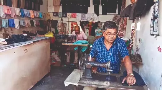 Festive season brings business boom for Balurghat tailors Festive season brings business boom for Balurghat tailors