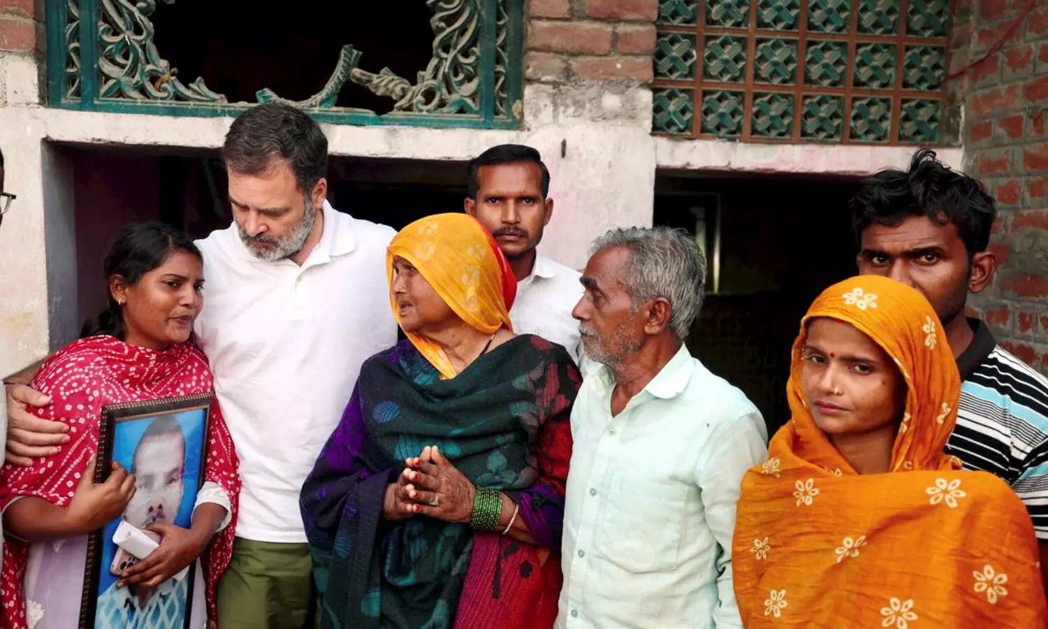 Raebareli lynching case: Rahul Gandhi meets victims family, says Dalit oppression is at peak under BJP govt