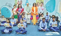 Sri Lankan PM visits Delhi govt school, calls Delhi model ‘an inspiration for other developing nations’ Sri Lankan PM visits Delhi govt school, calls Delhi model ‘an inspiration for other developing nations’