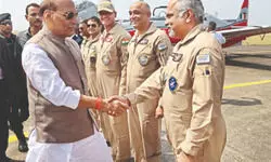 Rajnath hails HAL for giving 24x7 support to IAF during Op Sindoor