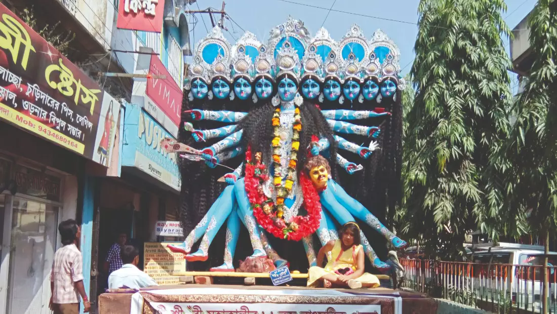 Revolutionary legacy lives on in English Bazar’s Mahakali Puja Revolutionary legacy lives on in English Bazar’s Mahakali Puja